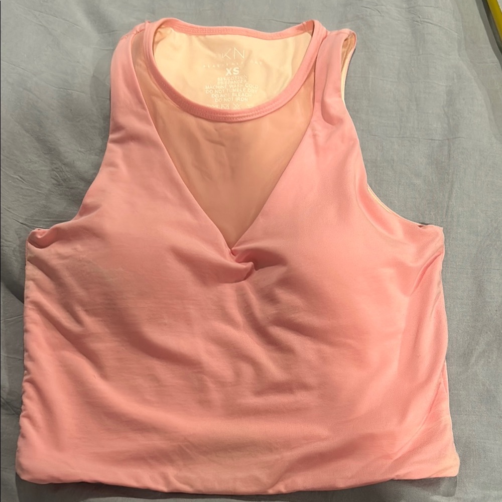 Klassy Network Women's Pink Sleeveless Top